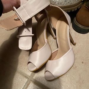 Off white heels